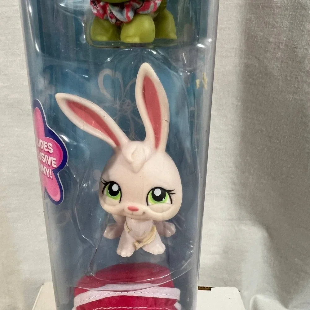 LPS 2004 Littlest Pet Shop Spring Tube Bunny 3 Turtle‎ 8 Jack Russell Terrier 40